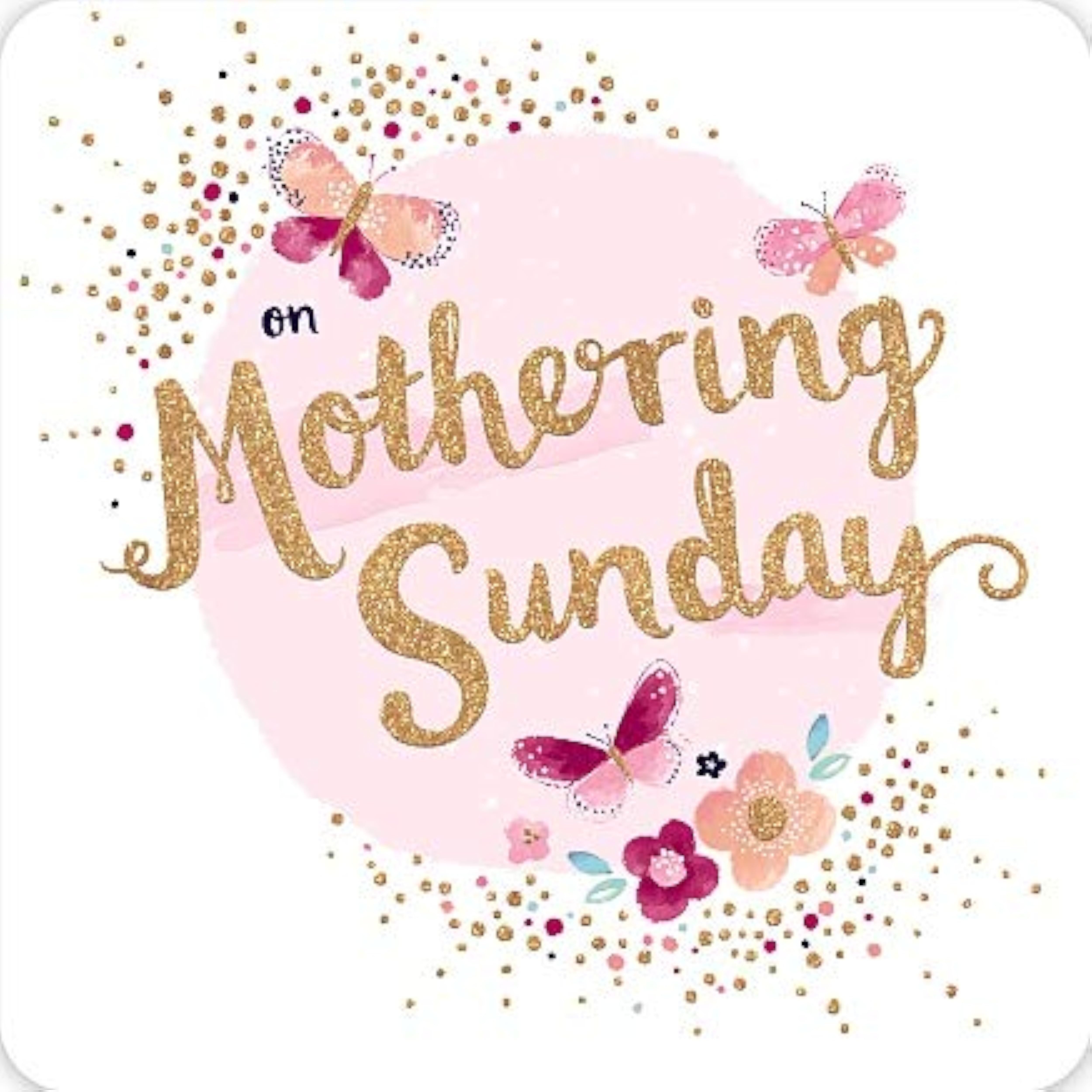 On Mothering Sunday Mother's Day Card