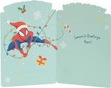 Disney Marvel Spider-Man Nephew Christmas Card
