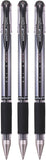 Uni-ball Gel Grip Rollerball Pens 0.7mm (Pack of 3)