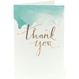 Thank You Gift Card Watercolour