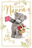 Mother's Day Card for Nan, Cute Tatty Teddy Design