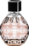 Jimmy Choo Women's Eau de Parfum spray bottle, 60ml, sleek glass container with elegant design.