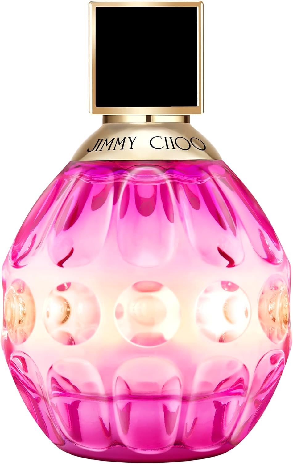 Jimmy Choo Rose Passion Eau de Parfum spray for women, 60ml bottle, featuring a pink floral fragrance and elegant packaging.
