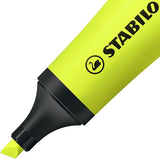 STABILO Highlighter Marker - Neon Yellow (Pack of 10)