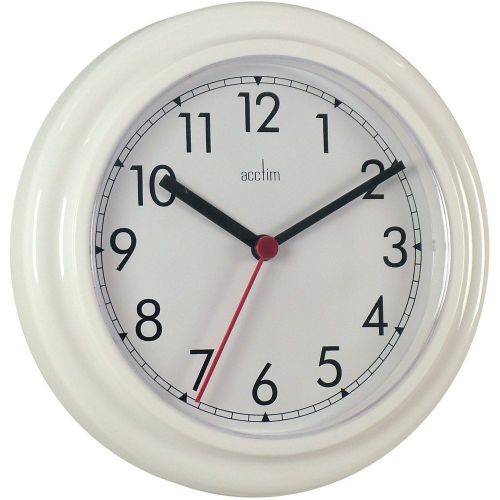 Acctim Stratford Wall Clock 230mm White