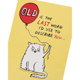 UK Greetings Birthday Card For Him/Her/Friend With Envelope - Age Joke Design