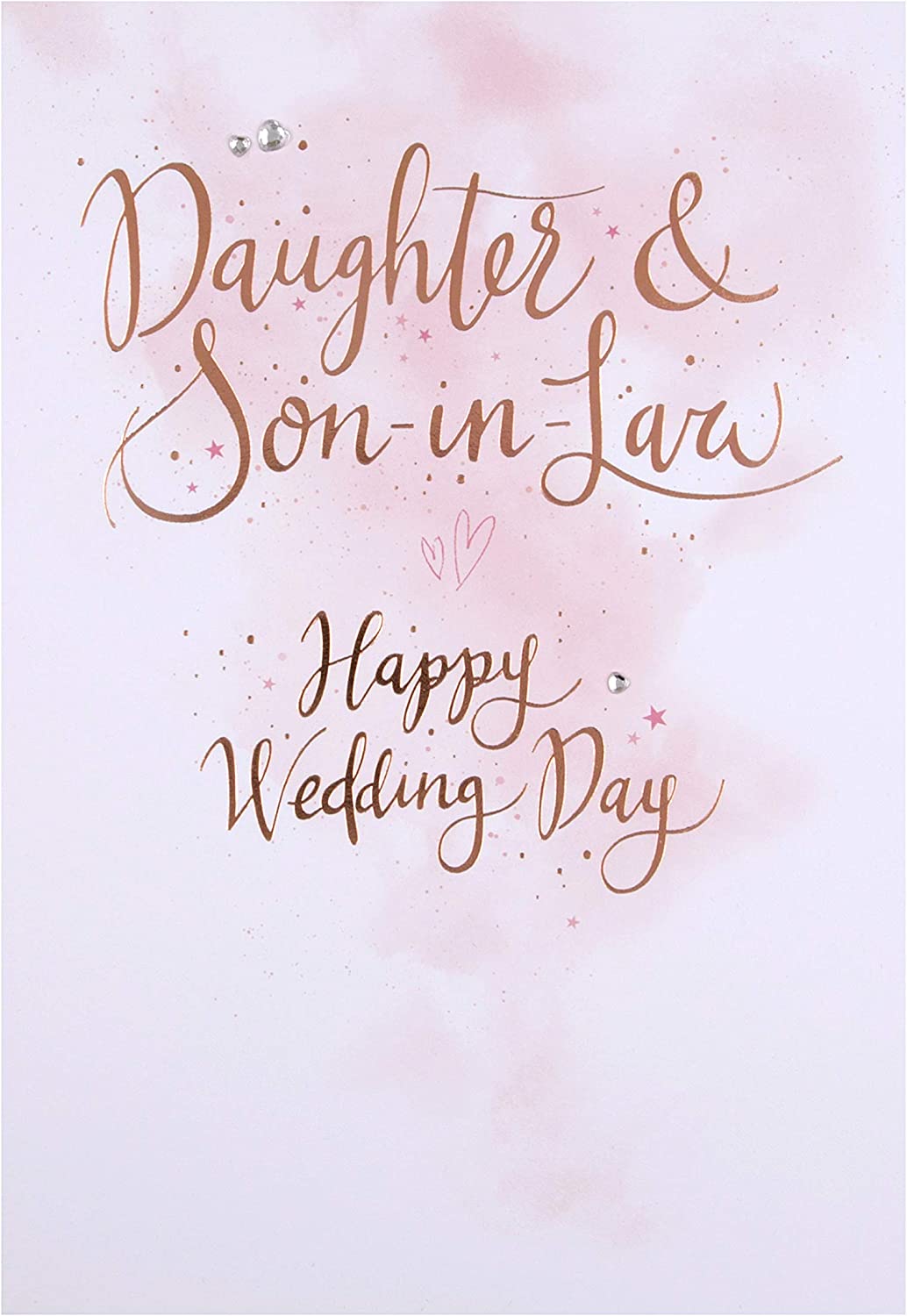 Daughter and Son in Law Wedding Card