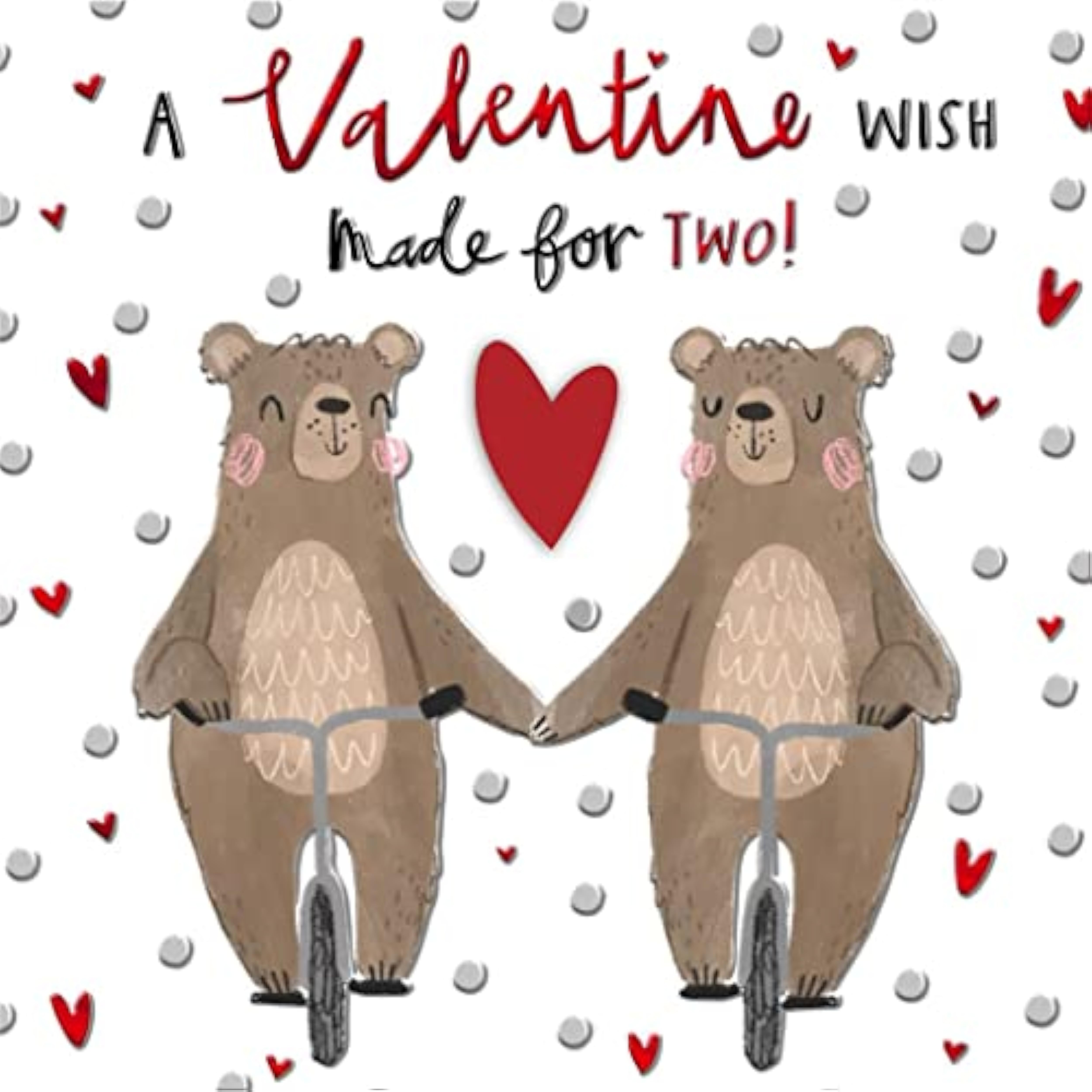 Hallmark Valentine's Day Card - Beard Design - A Valentine Wish Made for Two!