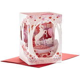 3D Pop Up Unicorn, Magical Wishes Valentines Day Card