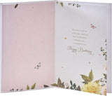 RHS Floral Birthday Card for Her Special Birthday Wishes