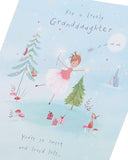 Christmas Fairy Granddaughter-Granddaughter Christmas Card