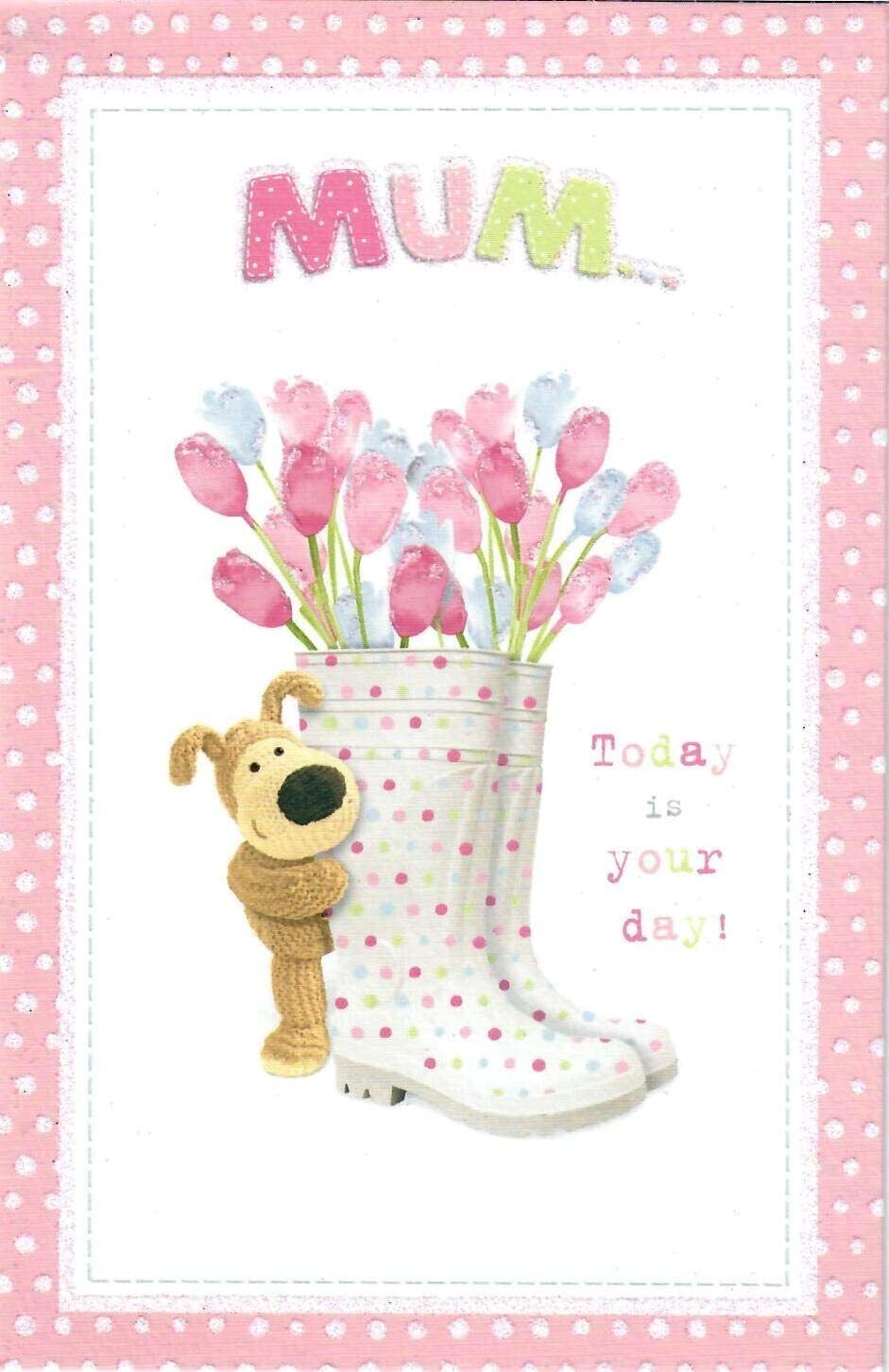 Boofle - Mum Today is Your Day - Mother's Day Card