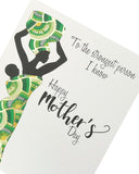 Kindred Mother's Day Card With Envelope - Afro Touch Design