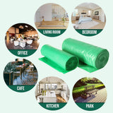 The Green Sack Medium Duty Refuse Sack Cube 737x965mm Clear (Pack 75)