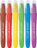 Set of six Color'Peps Gel Crayons by Maped, featuring vibrant, smooth gel crayons in a colorful pack.