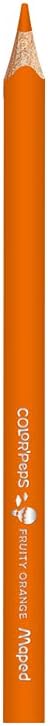 Set of 12 Maped COLOR'PEPS My First Jumbo Coloring Pencils with bright, chunky tips for young children’s art projects.