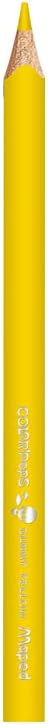 Set of 12 Maped COLOR'PEPS My First Jumbo Coloring Pencils with bright colors and chunky design for young children.