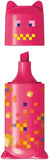 Set of four Maped Pixel Party Mini Highlighters in vibrant colors, shown with colorful caps and sleek design.
