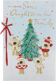 Boofle Son, Daughter-In-Law & Family Christmas Card