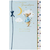 UK Greetings Peter Rabbit Birthday Card for Grandson - Blue Design