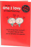 Someone Special For The One I Love Valentine's Day with Badge