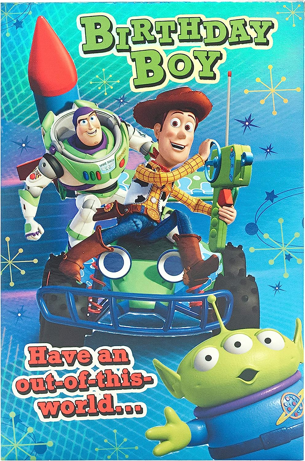 Disney Toy Story Birthday Card for Boy's