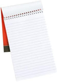 5 Star Shorthand Pad Wirebound 60gsm Ruled 300pp 127 x 200mm Red