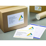 Avery L7167 Self Adhesive Parcel Shipping Labels, Laser Printers, 1 Label Per A4 Sheet, 100 Labels, UltraGrip, white,99.6 x 289.1