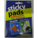 Sticky Pads Permanent 12x2mm