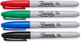 Sharpie Fine Point Permanent Markers Assorted Color (Pack of 4)