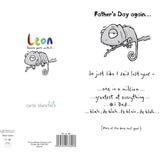 Carte Blanche Leon Funny Chameleon Father's Day Card