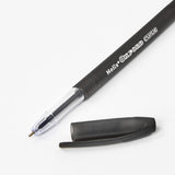 Set of 10 Oxford black writing curve pens with sleek design, perfect for smooth writing and creative projects.