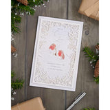 UK Greetings Christmas Card for The One I Love - Intricate Design