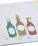 Cheers to Dad Father's Day Card with Envelope
