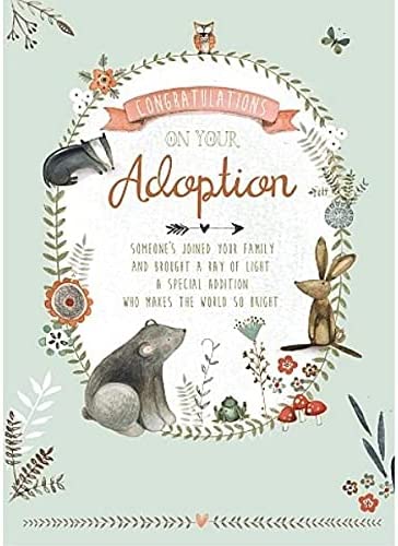 Congratulations on Your Adoption Card