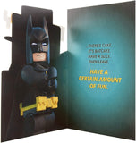 Lego Batman Birthday Card To The Batcave