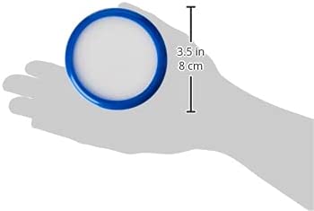 Blue sponge damper from Q-Connect for office mail handling, ideal for reducing noise and vibration in mailing equipment.