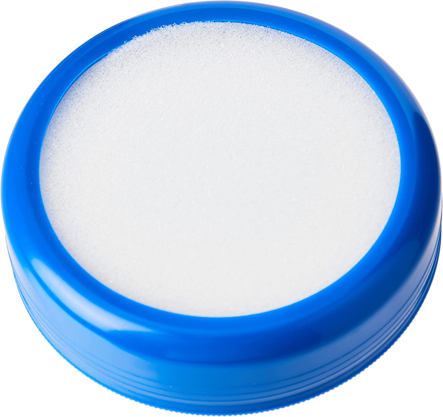 Blue sponge damper for bulk mailing by Q-Connect, designed for office supplies, with visible soft blue sponge material.