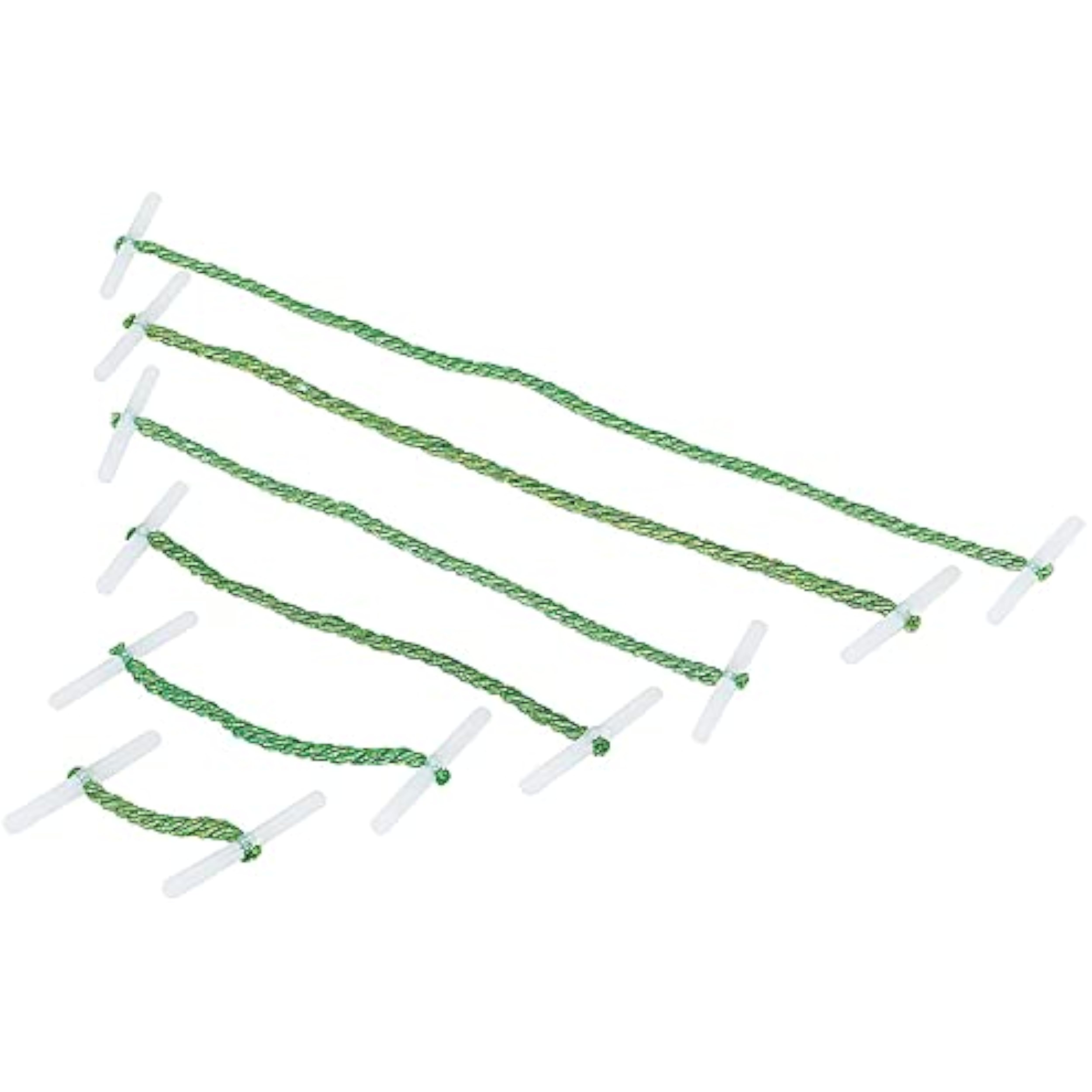 Q-Connect plastic-ended treasury tags, 25mm, pack of 100, used for organizing documents in stationery collections.