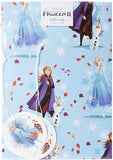 Disney Frozen Wrapping Paper 2 Sheets & 2 Tags