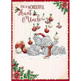 Aunt & Uncle Me To You Carte Blanche Bear Tatty Teddy Christmas Card