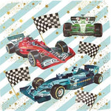 Formula One F1 Race Cars Birthday Card