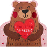 Hallmark Valentine's Day Card - Cute Bear Design