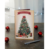 UK Greetings Christmas Card for Friends - Stunning Tree Design