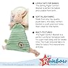 Rainbow Designs Classic Piglet comfort blanket with soft fabric and colorful Piglet design, perfect for cuddling.
