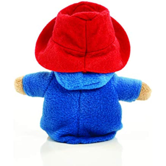 Red Paddington Bean Toy Bear Plush by Rainbow Designs, soft and huggable plush toy with detailed Paddington bear features.