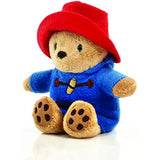 Rainbow Designs PA1484 Paddington Bean Toy Bear Plush in red, soft and cuddly plush toy with classic Paddington bear design.