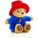 Rainbow Designs Paddington bean toy bear plush in red, soft and cuddly Paddington plush toy with embroidered features.