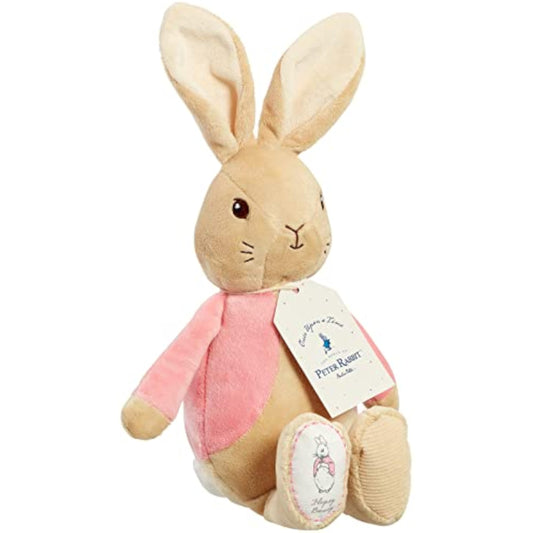 Soft plush Bunny toy featuring Peter Rabbit and Flopsy Bunny from Rainbow Designs, perfect for young children.