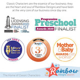 Rainbow Designs My First Peter Rabbit soft toy by RD, a cuddly Beatrix Potter bunny teddy for babies and toddlers.